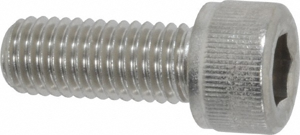 Value Collection 248495 Hex Head Cap Screw: M10 x 1.50 x 25 mm, Grade 18-8 & Austenitic Grade A2 Stainless Steel Image