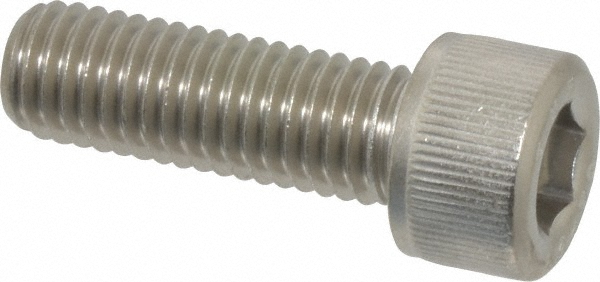 Value Collection 248496 Hex Head Cap Screw: M10 x 1.50 x 30 mm, Grade 18-8 & Austenitic Grade A2 Stainless Steel Image