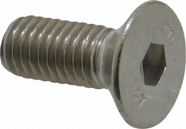 Value Collection MAFS0080020CP M8x1.25 20mm OAL Hex Socket Drive Flat Socket Cap Screw Image