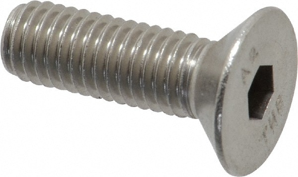 Value Collection - M8x1.25 Metric Coarse Hex Socket 90° Flat Cap Screw ...