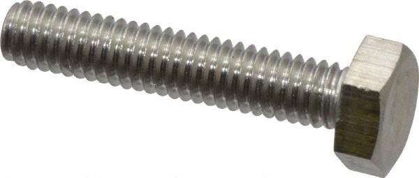 Value Collection 3MAHC0040020CP Hex Head Cap Screw: M4 x 0.70 x 20 mm, Grade 18-8 & Austenitic Grade A2 Stainless Steel Image