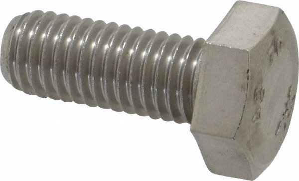 Value Collection 217192 Hex Head Cap Screw: M10 x 1.50 x 25 mm, Grade 18-8 & Austenitic Grade A2 Stainless Steel Image