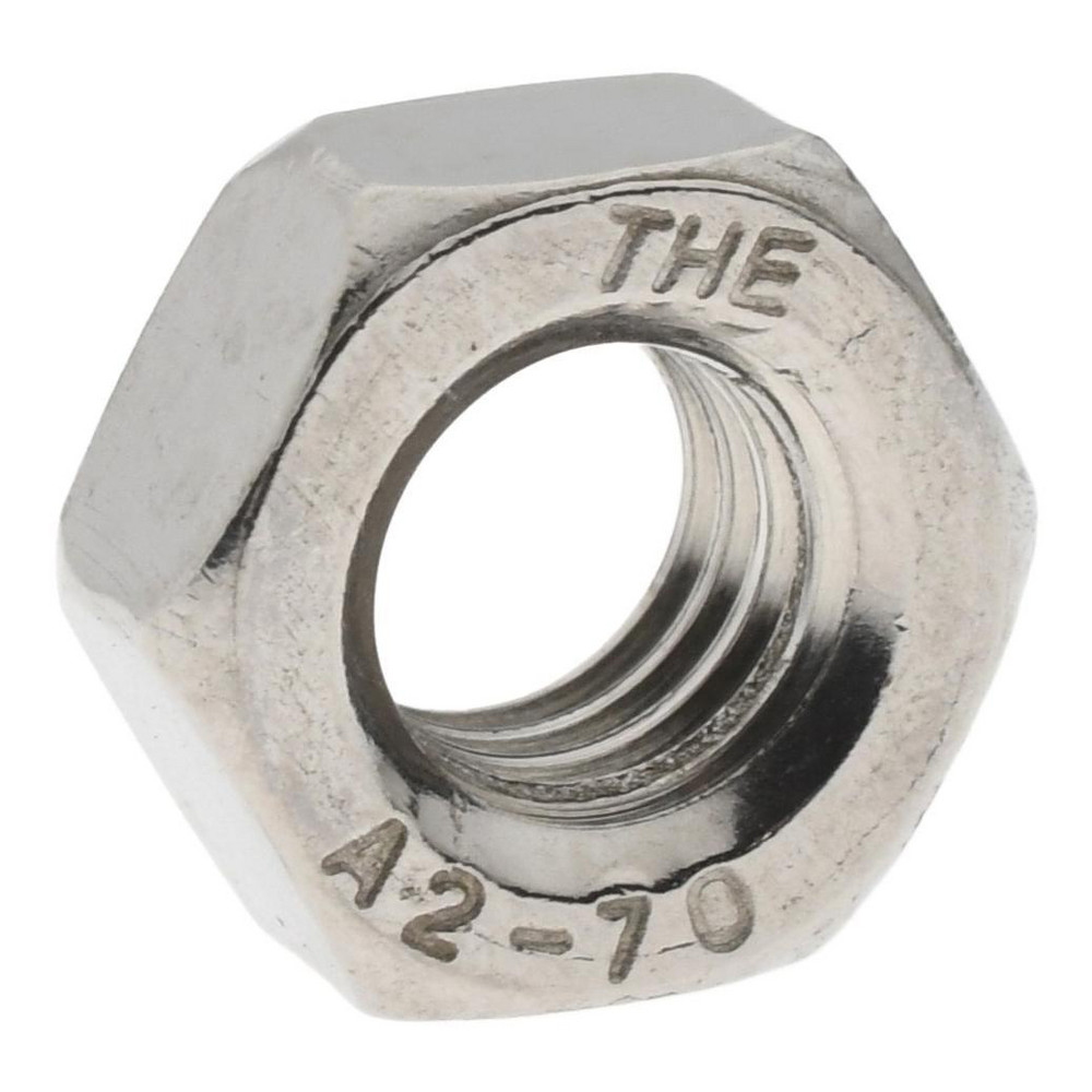M8-1.25 Steel Hex Nuts Class 10 - DIN 934 Metric Nuts 13mm Width Pack Of 100