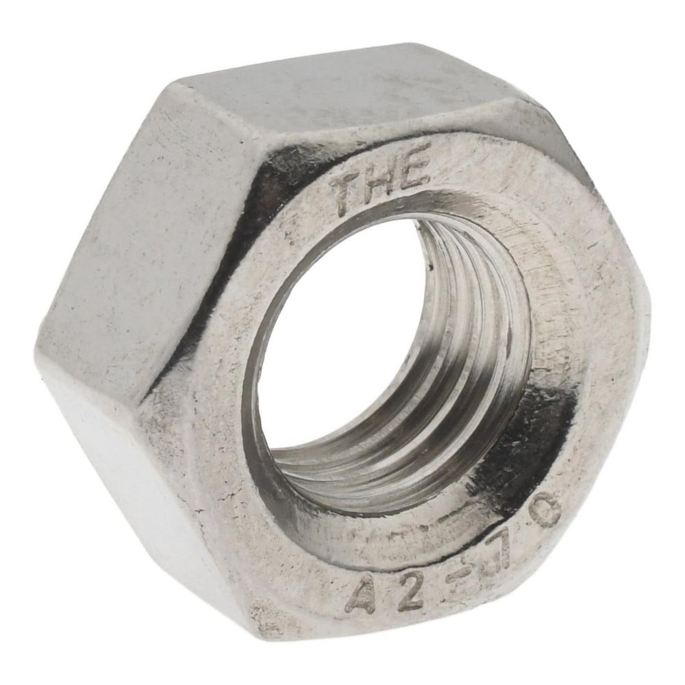 Value Collection - Hex Nut: M12 x 1.75, Grade 18-8 & Austenitic Grade A2 Stainless  Steel, Uncoated - 68024322 - MSC Industrial Supply