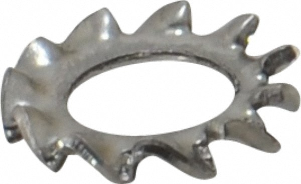 M5 Screw, 5.3mm ID, Stainless Steel External Tooth Lock Washer