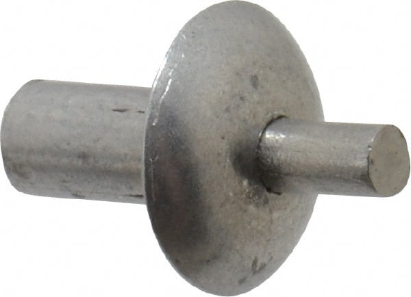Pop AD66-68BS Multi-Grip Blind Rivet; 3/16 Inch (0.187 Inch), (0.251 -  0.500 Inch Grip), Dome Head, Aluminum/Steel, Plain
