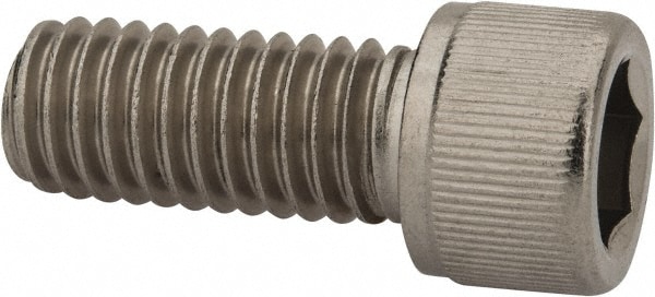 Value Collection R68449121 Hex Head Cap Screw: 7/16-14 x 1", Grade 18-8 Stainless Steel Image