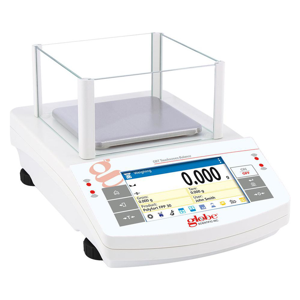 Globe Scientific Process Scales & Balance Scales: Grams, Internal, Touch Screen, 360.000 g | Part #GBT-363C