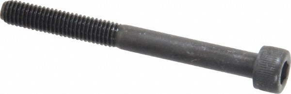 Value Collection 532068P Hex Head Cap Screw: M5 x 0.80 x 50 mm, Grade 12.9 Alloy Steel, Black Oxide Finish Image