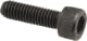 1//4-10-24 x 1 1//4 Coarse Thread Socket Shoulder Screw Nylon Patch Alloy Steel Black Oxide Pk 25