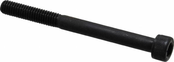 Value Collection 532098PR Hex Head Cap Screw: M6 x 1.00 x 65 mm, Grade 12.9 Alloy Steel, Black Oxide Finish Image