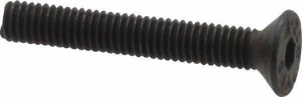 Value Collection 534014PR Flat Socket Cap Screw: Grade 12.9 Alloy Steel, Black Oxide Finish Image