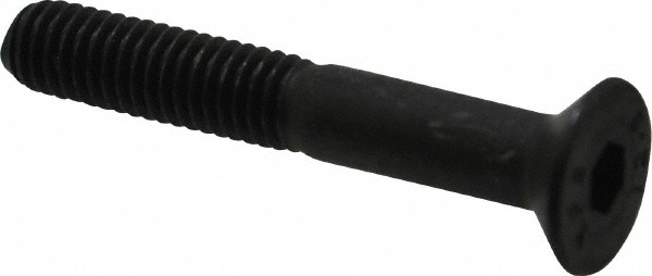 Value Collection 534088PR Flat Socket Cap Screw: Grade 12.9 Alloy Steel, Black Oxide Finish Image