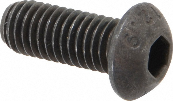 Value Collection 535112P M8x1.25 20mm Length Under Head Hex Socket Drive Button Socket Cap Screw Image