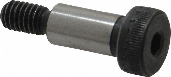 Value Collection 537110PS Shoulder Screw: 8 mm Shoulder Dia, 16 mm Shoulder Length, M6x1.00, 12.9 Alloy Steel, Hex Socket Image