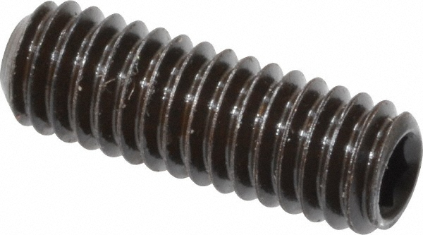 Value Collection 832026PR Set Screw: M4 x 0.70 x 12 mm, Flat Point, Alloy Steel, Grade 14.9 (45H) Image
