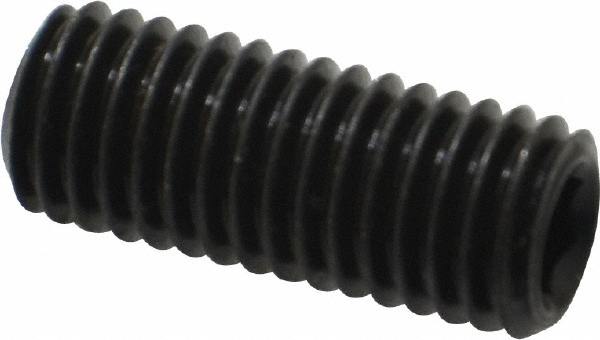 Value Collection 832150PS Set Screw: M10 x 1.50 x 25 mm, Flat Point, Alloy Steel, Grade 14.9 (45H) Image