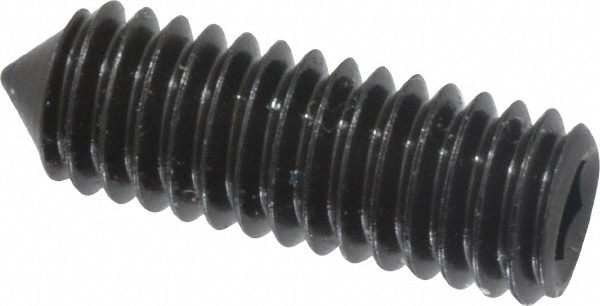 Value Collection 831022PR Set Screw: M4 x 0.70 x 12 mm, Cone Point, Alloy Steel, Grade 14.9 (45H) Image