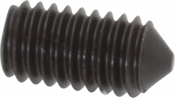 Value Collection 831076PR Set Screw: M6 x 1.00 x 12 mm, Cone Point, Alloy Steel, Grade 14.9 (45H) Image