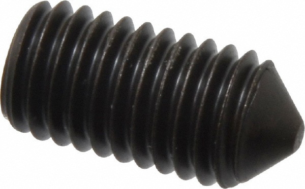 Value Collection 831148PS Set Screw: M10 x 1.50 x 20 mm, Cone Point, Alloy Steel, Grade 14.9 (45H) Image