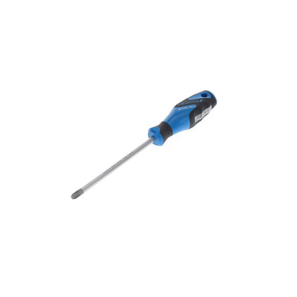 Gedore Phillips Screwdrivers; Overall Length (mm) 270.0000; Handle Type Ergonomic; Phillips