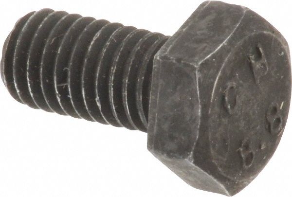 Value Collection 643031PS Hex Head Cap Screw: M8 x 1.25 x 16 mm, Grade 8.8 Steel, Uncoated Image