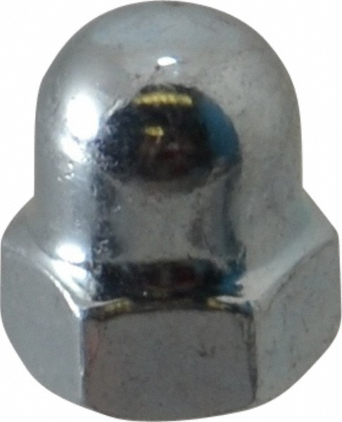 Value Collection 417050PS M5x0.8 8mm Width Across Flats, Zinc Plated, Steel Acorn Nut Image