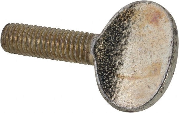 2 Steel Thumb Screw: M8 x 1.25, Oval Head