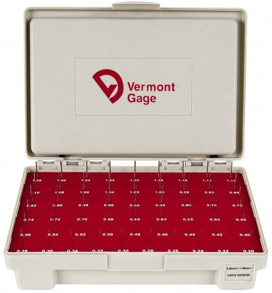 0.387 Gage Diameter Black Oxide Tolerance Class ZZ Vermont Gage Steel No-Go Plug Gage