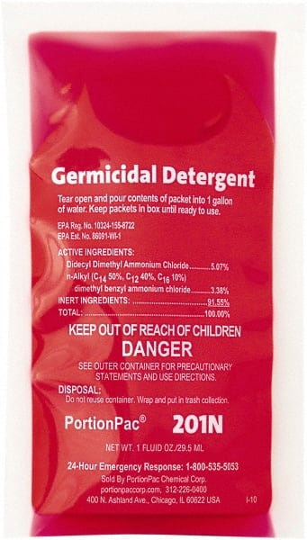 Disinfectant: Packet, Use On Floors