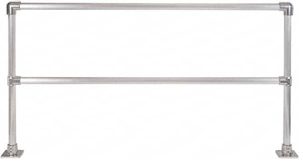 Hollaender 50240 8 Long x 42" High, Aluminum Straight Railing 
