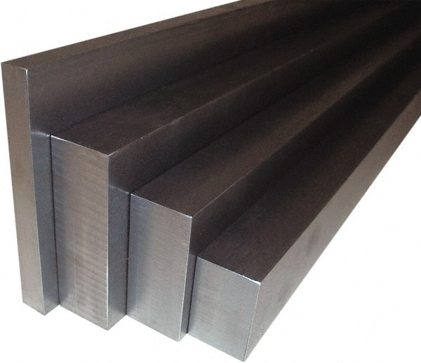 Steel Rectangular Bar: 2-1/2" Thick, 10" Wide, 72" Long