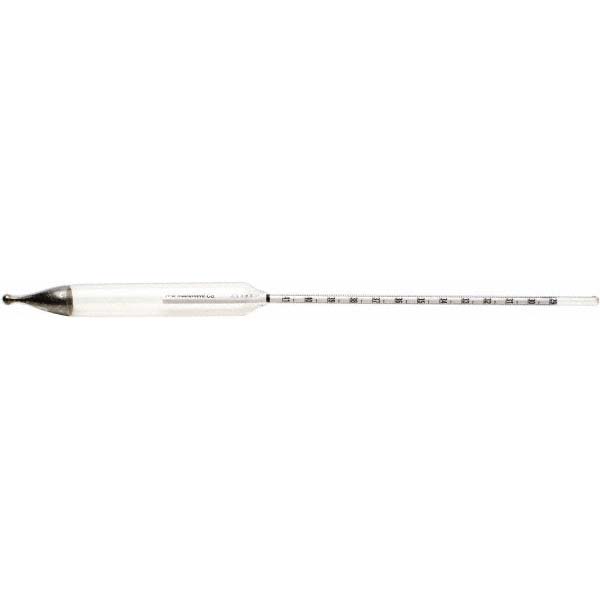 HB Instruments 305mm Long, Steel Baume Heavy Hydrometer 68175330