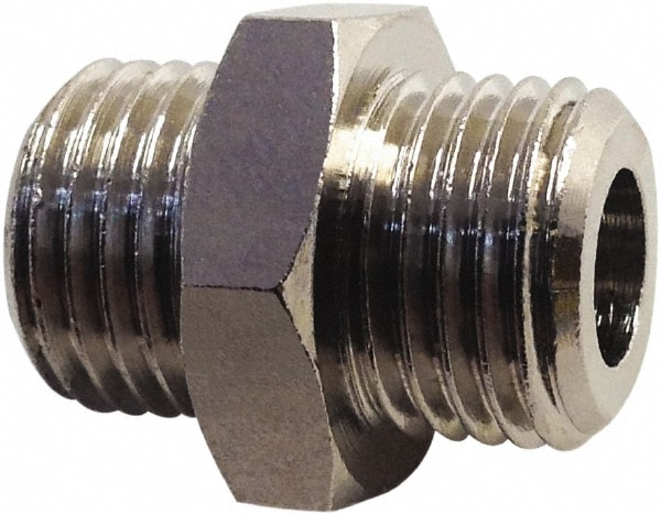 Industrial Pipe Hex Plug: 3/8" Male Thread, MBSPP