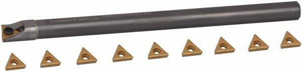 3-3/4" Max Bore, 0.438" Min Bore Smallest Bar, 0.438" Min Bore Largest Bar, Carbide Indexable Boring Bar Set