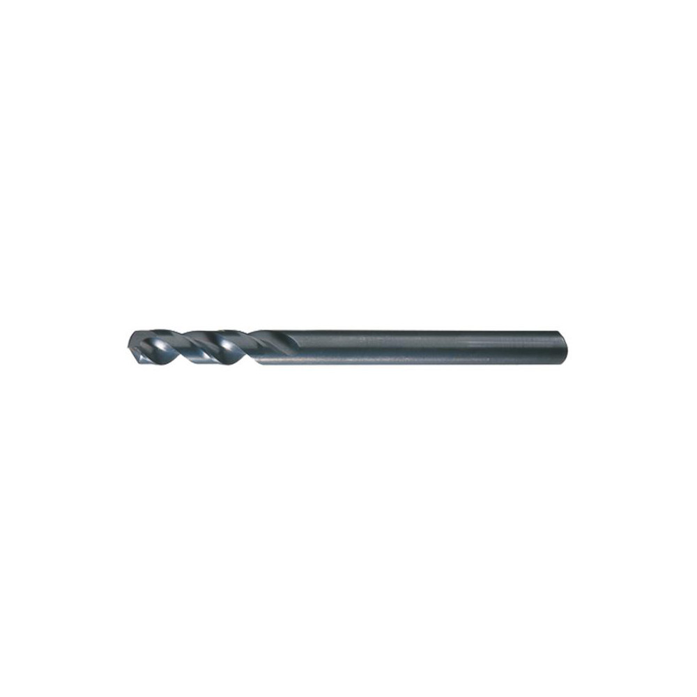 Jobber Length Drill Bit: 11/32" (0.3438) Dia, 135 deg, Cobalt - Oxide Finish, 4-3/4" OAL, Right Hand Cut, Fast Spiral Flute, Straight Shank, Series 3780