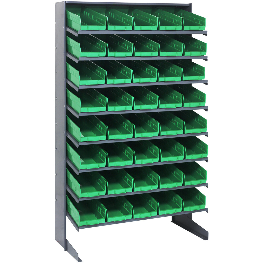 Quantum Storage - Bin Shelving: Bin Shelving Type: Pick Rack; Shelf ...