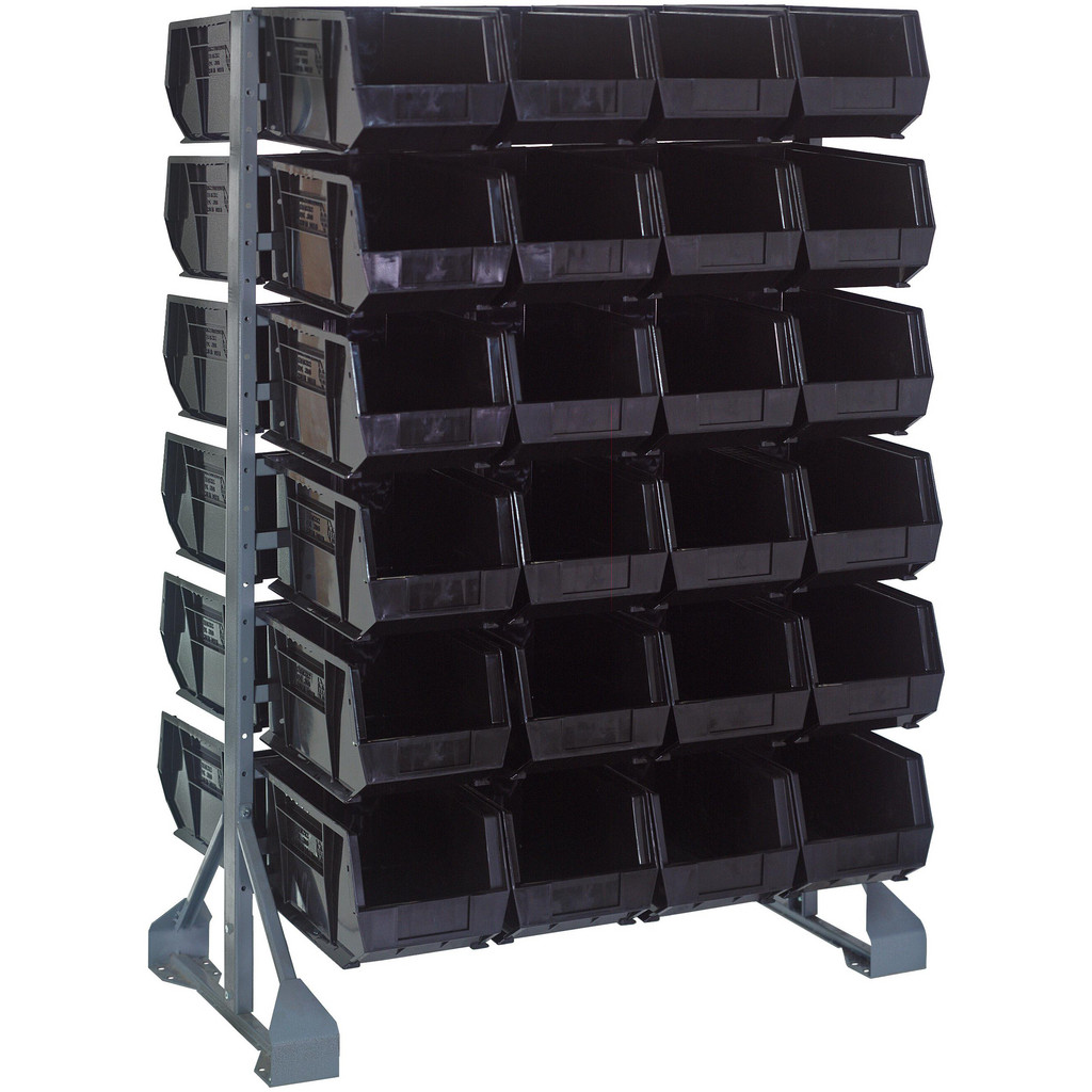Quatum Storage Racking Quantum Storage - Bin Shelving: Bin Shelving Type: Rail Rack; Shelf ...