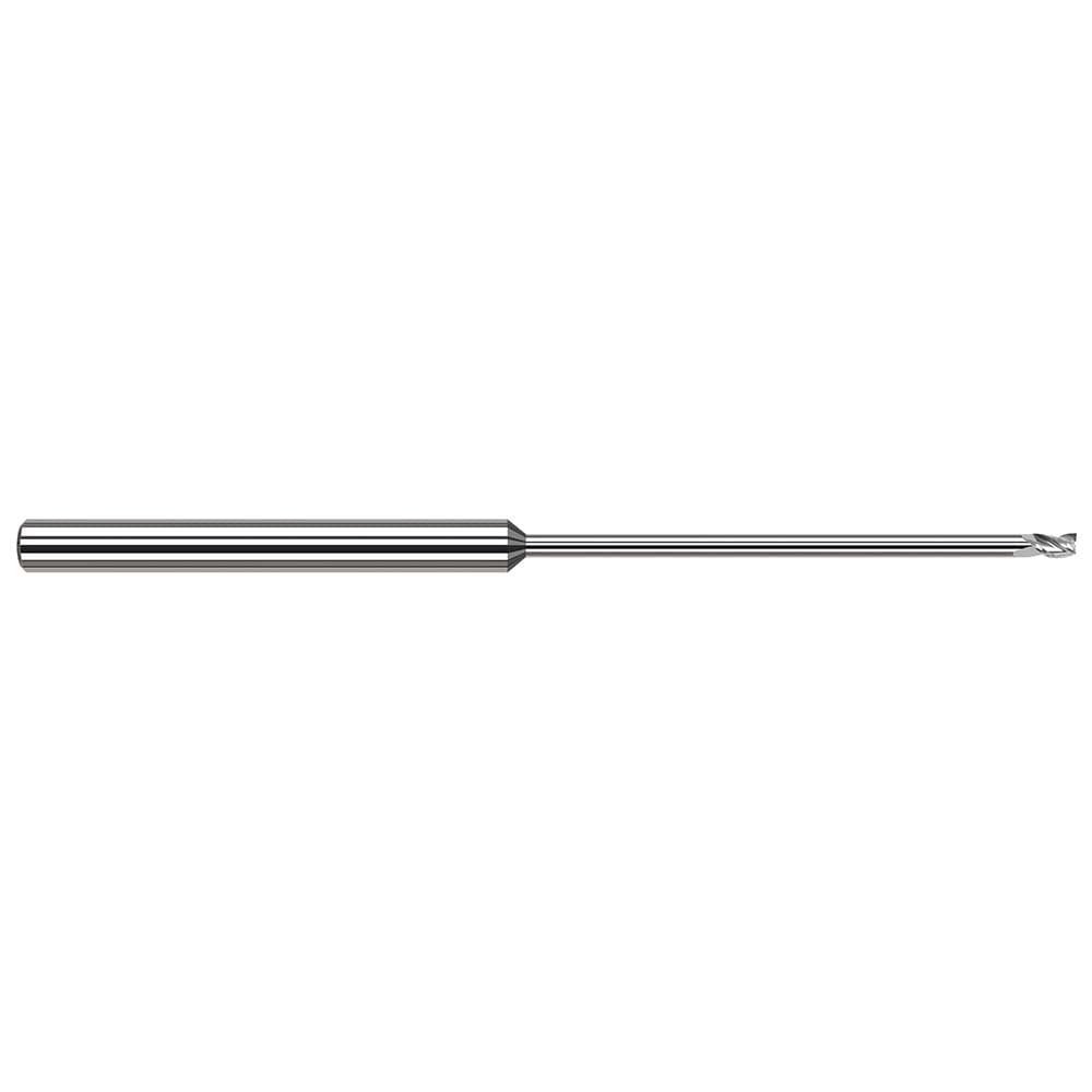 Harvey Tool 969708 Square End Mill: 1/8" Dia, 3 Flutes, 3/16" LOC, Solid Carbide, 30 ° Helix Image