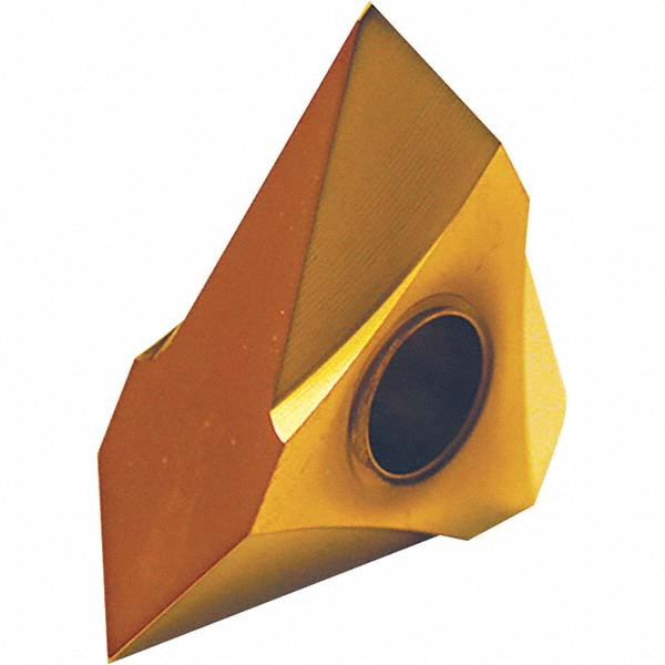 On-Edge Threading Insert: 60 &deg; V, External & Internal, Neutral Hand - 8-36 External TPI, 8-36 Internal TPI, 0.375" IC, AlTiN Finish