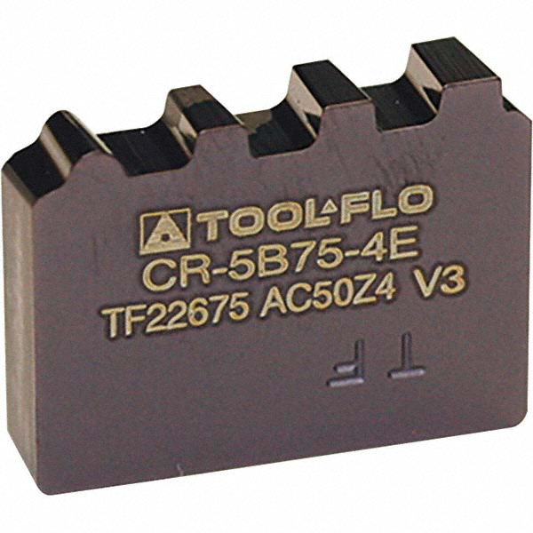 Tool-Flo - Laydown Threading Insert: CR5B753E#2 AC50F, Carbide | MSC Direct