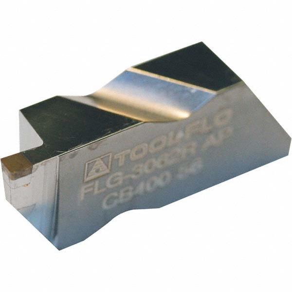 Grooving Insert: FLG3094RAMB CB200, PCBN - Right Hand, 0.0940" Cutting Width, 0.1800" Max Depth