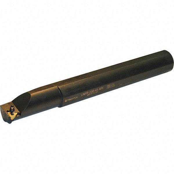 Tool-Flo 16" OAL Right Hand Internal Indexable Threading Toolholder - 2" x 2" Shank, Uses LDS 54 Inserts, LNFR Toolholder, Series Laydown