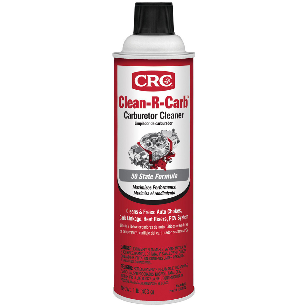 Clean-R-Carb Carburetor Cleaner 50 State, 16oz - Flammable