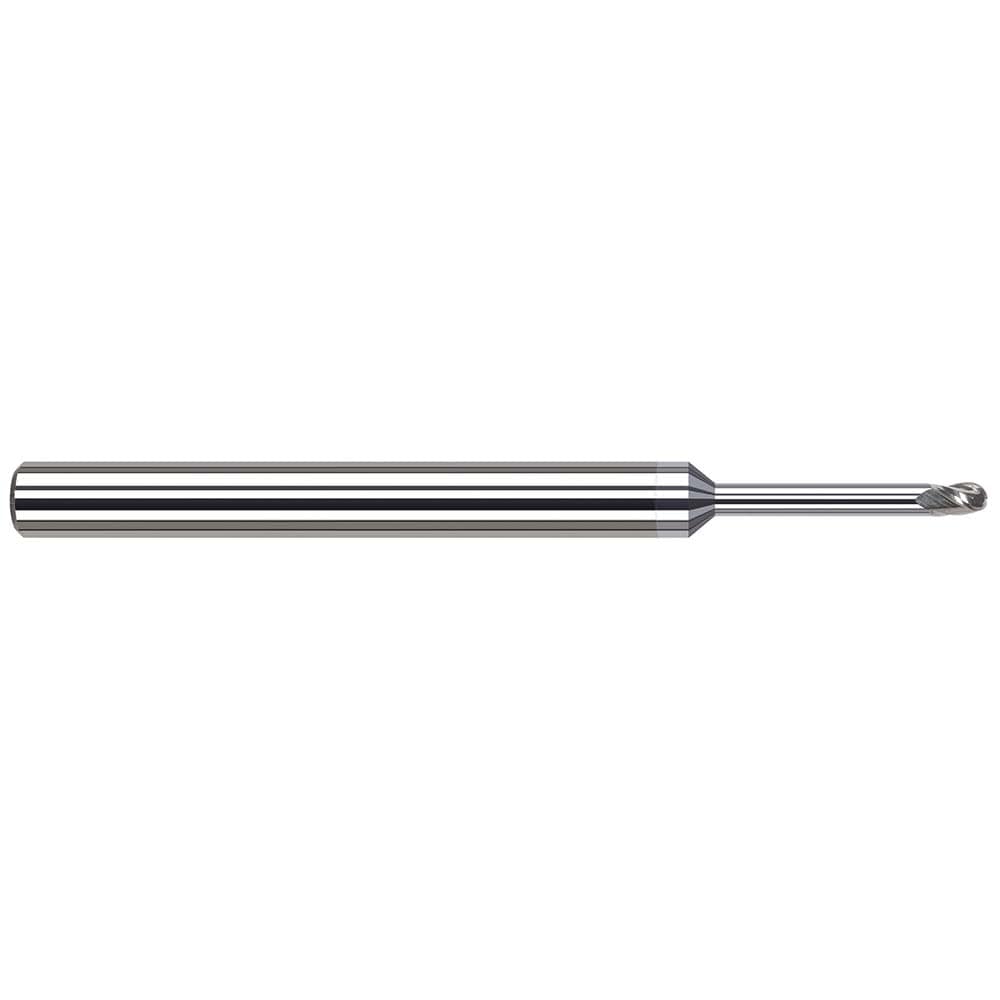 Harvey Tool 54508-C8 Ball End Mill: 0.125" Dia, 0.187" LOC, 3 Flute, Solid Carbide Image