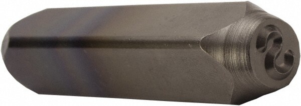 Letter S Machine Made Individual Steel Stamp