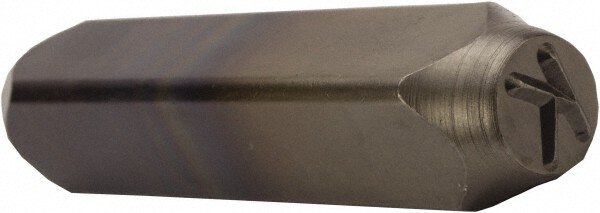 Letter K Machine Made Individual Steel Stamp