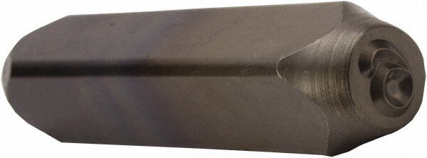 Number 6 Machine Made Individual Steel Stamp