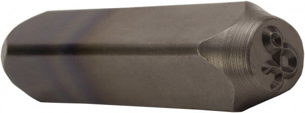 C.H. Hanson 21251AT 5/8" Character Size, @ Character, Heavy Duty Individual Steel Stamp 