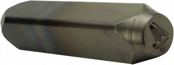 Number 4 Machine Made Individual Steel Stamp